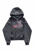 Divided Zip Up